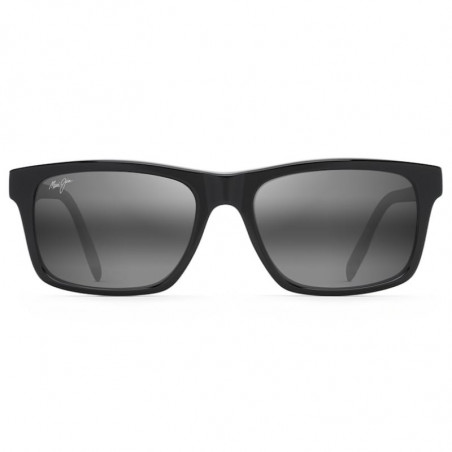 Maui Jim Waipio Valley Noir / Gris / Brun corne Maui Jim Waipio Valley Noir / Gris / Brun corne