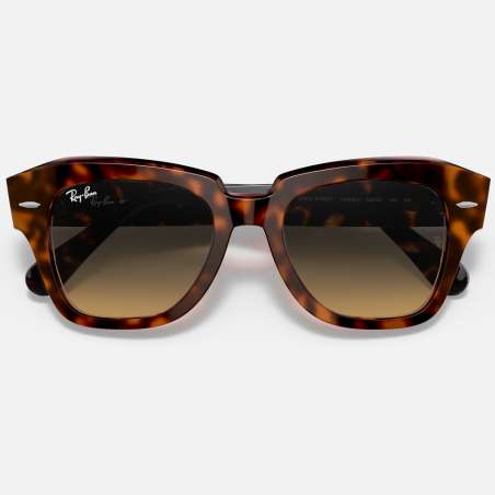 Ray Ban State Street Havana on Transparent Pink Ray Ban State Street Havana on Transparent Pink
