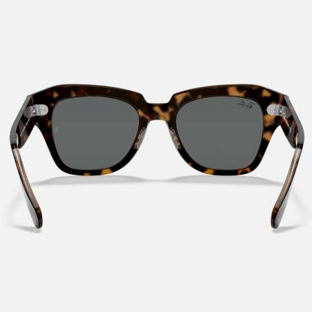 Ray Ban State Street Havana on Transparent Brown