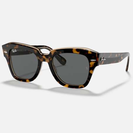 Ray Ban State Street Havana on Transparent Brown Ray Ban State Street Havana on Transparent Brown