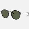 Ray Ban Round Fleck Noir Argent Ray Ban Round Fleck Noir Argent