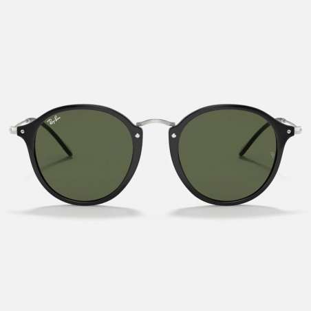 Ray Ban Round Fleck Noir Argent Ray Ban Round Fleck Noir Argent
