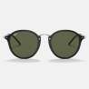 Ray Ban Round Fleck Noir Argent Ray Ban Round Fleck Noir Argent