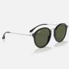 Ray Ban Round Fleck Noir Argent Ray Ban Round Fleck Noir Argent