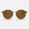 Ray Ban Round Spotted Brown Havana Ray Ban Round Spotted Brown Havana