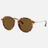 Ray Ban Round Spotted Brown Havana Ray Ban Round Spotted Brown Havana