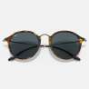 Ray Ban Round Fleck Havane Gun Ray Ban Round Fleck Havane Gun