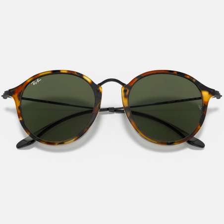 Ray Ban Round Fleck Spotted Black Havana Ray Ban Round Fleck Spotted Black Havana