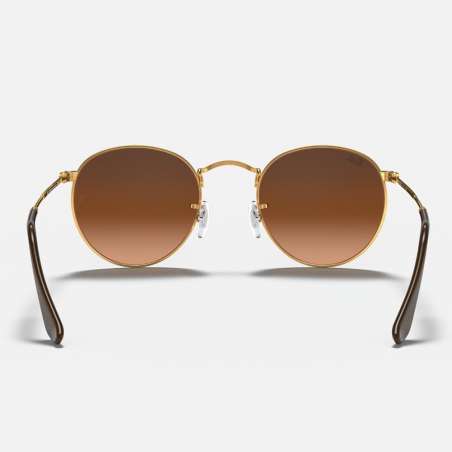 Ray Ban Round Metal Light Bronze