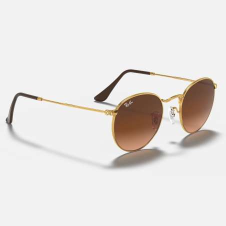 Ray Ban Round Metal Light Bronze