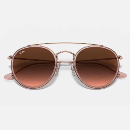 Ray Ban Round Double Bridge Copper