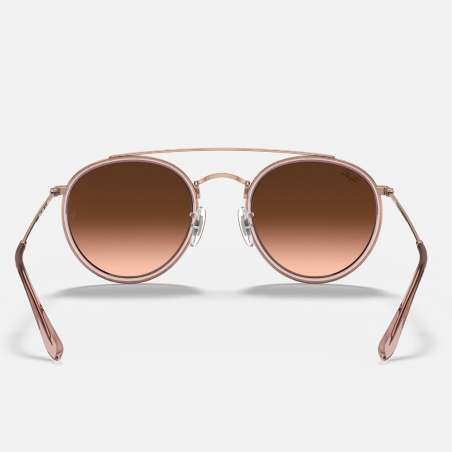 Ray Ban Round Double Bridge Copper