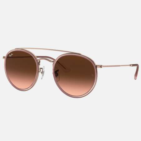 Ray Ban Round Double Bridge Copper