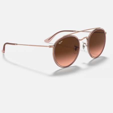 Ray Ban Round Double Bridge Copper