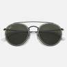 Ray Ban Round Double Bridge Black Ray Ban Round Double Bridge Black