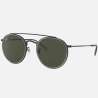Ray Ban Round Double Bridge Black Ray Ban Round Double Bridge Black