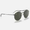 Ray Ban Round Double Bridge Black Ray Ban Round Double Bridge Black