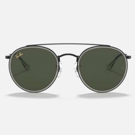 Ray Ban Round Double Bridge Black Ray Ban Round Double Bridge Black