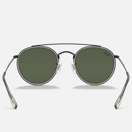 Ray Ban Round Double Bridge Black Ray Ban Round Double Bridge Black