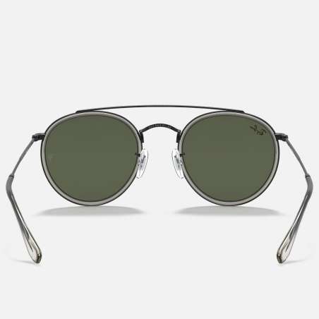 Ray Ban Round Double Bridge Black