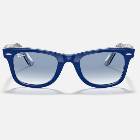 Original Wayfarer Color Mix Blue on Vichy Blue/White Original Wayfarer Color Mix Blue on Vichy Blue/White