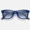 Original Wayfarer Color Mix Blue on Vichy Blue/White Original Wayfarer Color Mix Blue on Vichy Blue/White