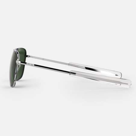 Randolph Aviator Bright Chrome Bayonet Agx Polarisé Randolph Aviator Bright Chrome Bayonet Agx Polarisé