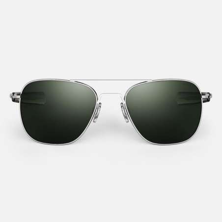 Randolph Aviator Bright Chrome Bayonet Agx Polarisé Randolph Aviator Bright Chrome Bayonet Agx Polarisé