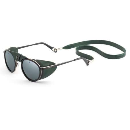 Vuarnet Glacier 2110 Noir - Vert / Pure Grey Silver Flash