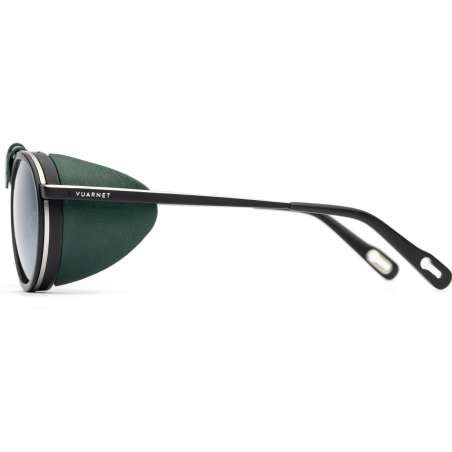 Vuarnet Glacier 2110 Noir - Vert / Pure Grey Silver Flash Vuarnet Glacier 2110 Noir - Vert / Pure Grey Silver Flash
