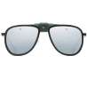 Vuarnet Square XL 2112 Noir - Vert / Pure Grey Silver Flash Vuarnet Square XL 2112 Noir - Vert / Pure Grey Silver Flash