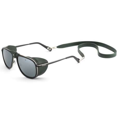 Vuarnet Glacier 2111 Noir - Vert / Pure Grey Silver Flash