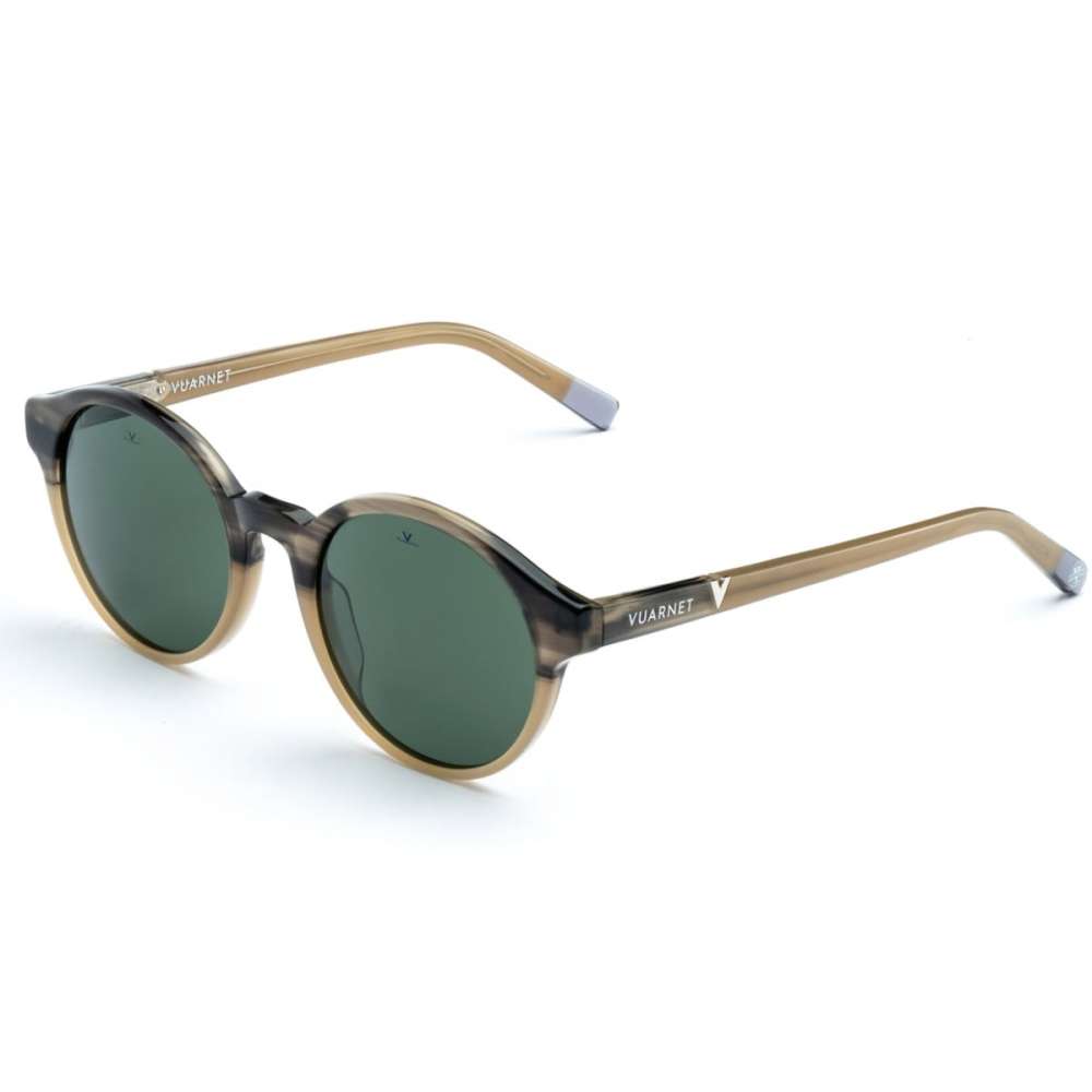 Lunettes De Soleil VUARNET Legend 06 Original Bleu - Verres Minéraux Skilynx - Style Rétro Nylon