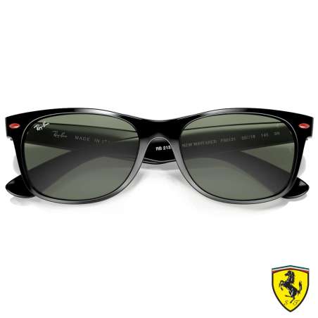 Ray Ban New Wayfarer Noire Scuderia Ferrari