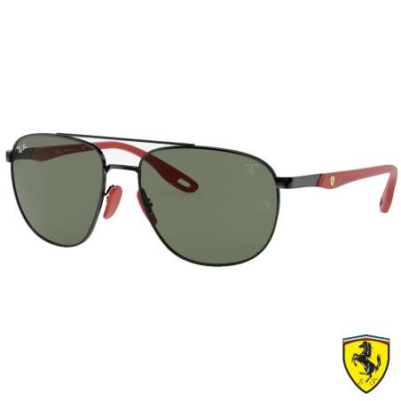 Ray Ban 3659M Black Scuderia Ferrari