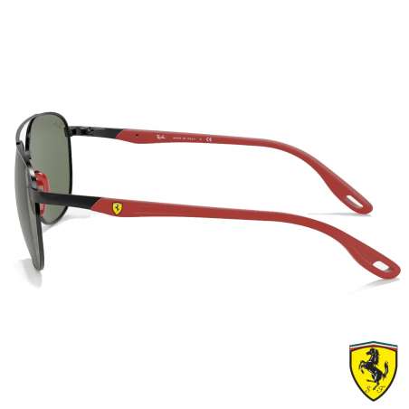 Ray Ban 3659M Black Scuderia Ferrari