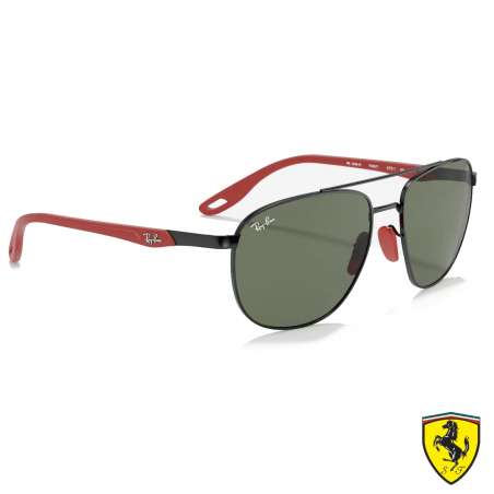 Ray Ban 3659M Black Scuderia Ferrari