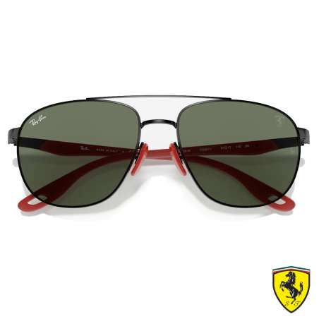 Ray Ban 3659M Black Scuderia Ferrari