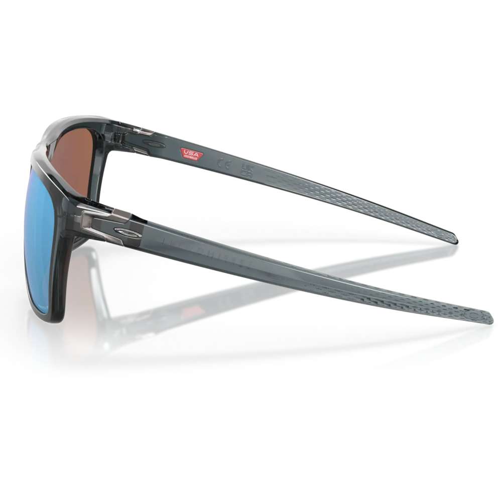 OAKLEY(オークリー) LEFFINGWELL crystal BK Oakley Mens Fit Leffingwell Crystal Black Frame - Prizm Deep