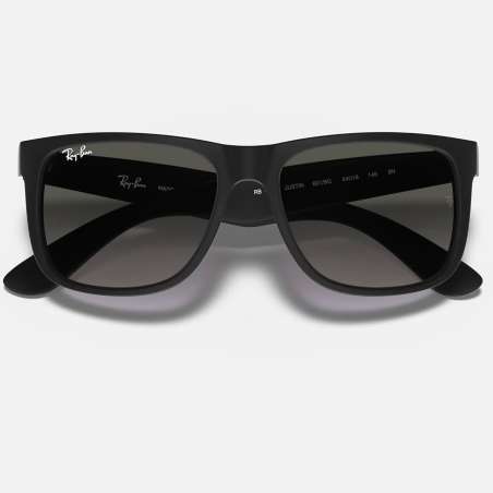 Ray Ban Justin Rubber Black