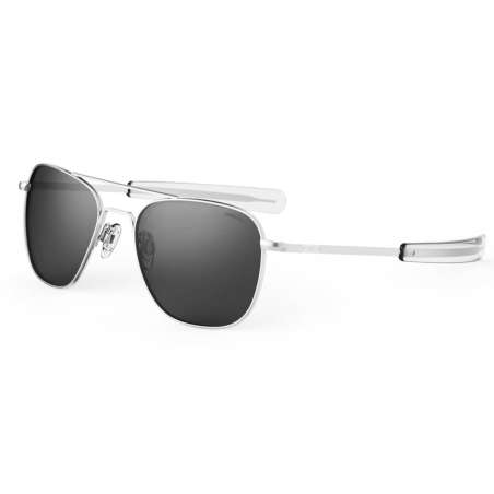 Randolph Military Aviator Matte Chrome