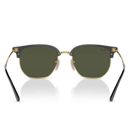 Ray ban New Clubmaster Poli Noir Sur Or
