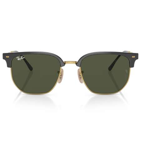 Ray ban New Clubmaster Poli Noir Sur Or