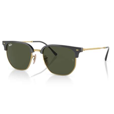 Ray ban New Clubmaster Poli Noir Sur Or