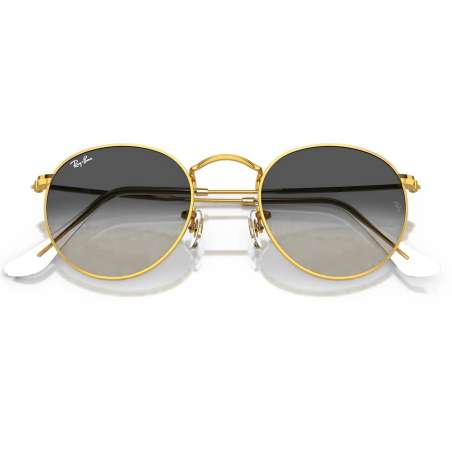 Ray Ban Round Metal Gold - Gradient Grey