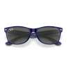 New Wayfarer Top Matte Blue on Transparent New Wayfarer Top Matte Blue on Transparent
