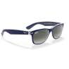 New Wayfarer Top Matte Blue on Transparent New Wayfarer Top Matte Blue on Transparent