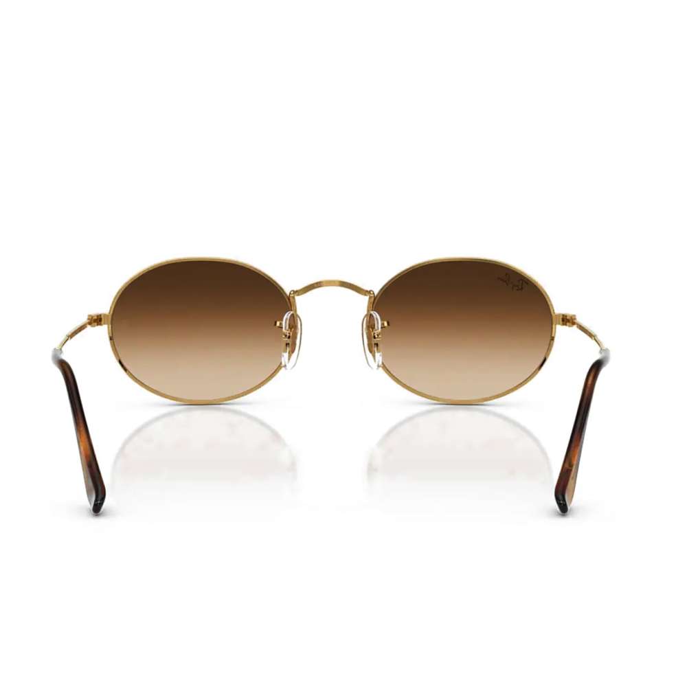 Ray Ban Oval Metal Arista - Brun Dégradé