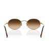 Ray Ban Oval Metal Arista - Brun Dégradé Ray Ban Oval Metal Arista - Brun Dégradé