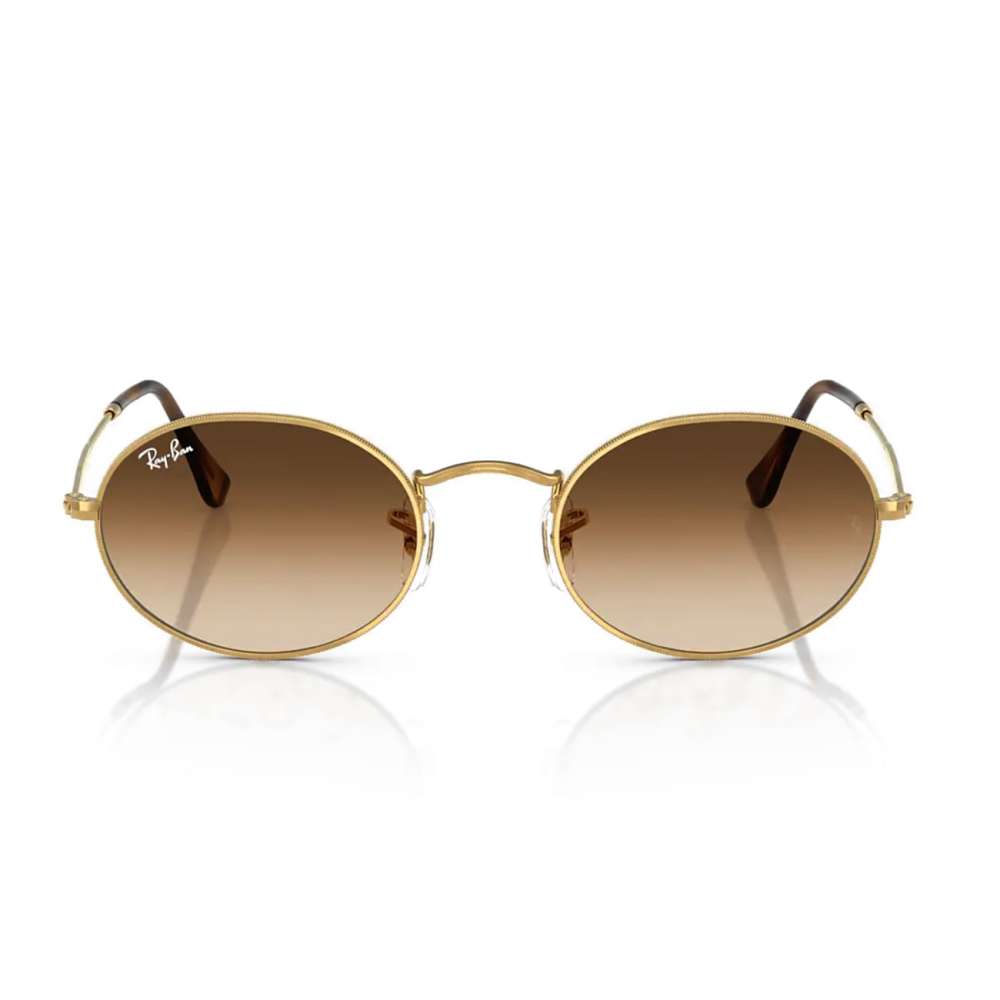 Ray Ban Oval Metal Arista - Brun Dégradé